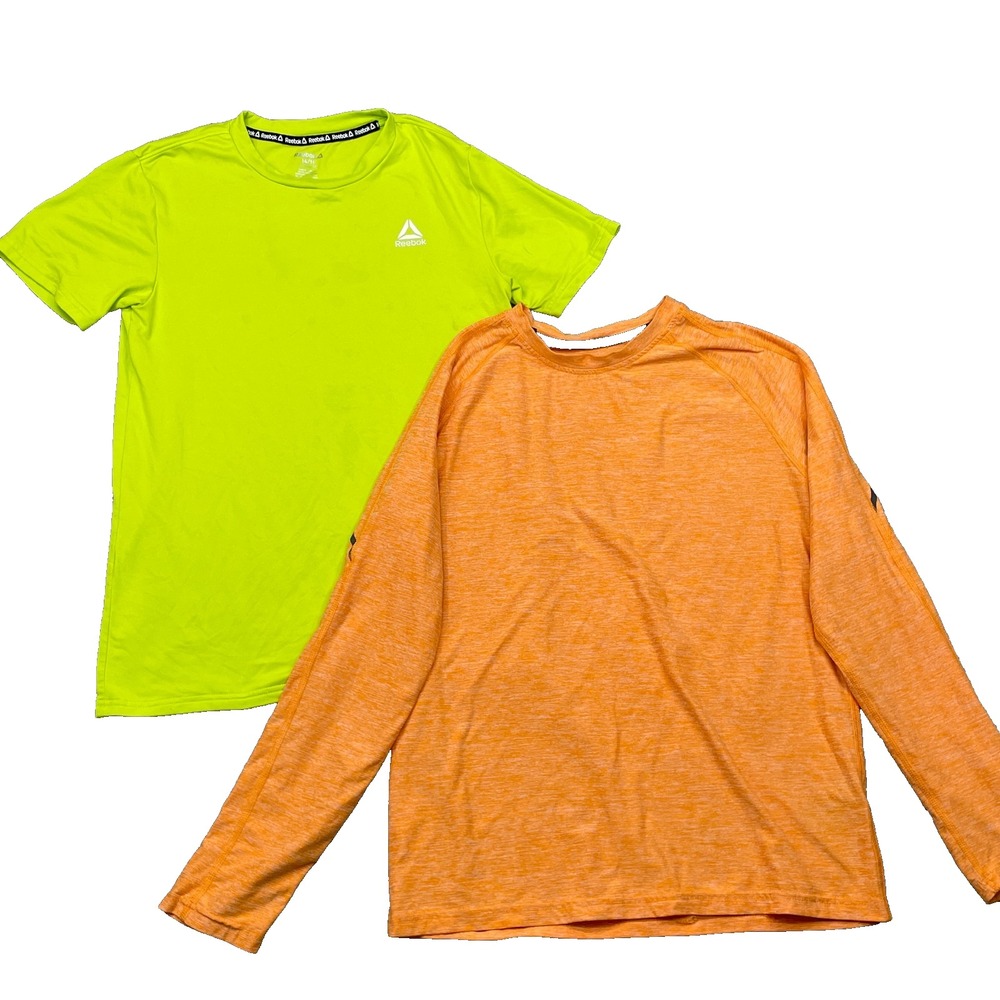 Reebol Russell T-Shirt‎ Youth LOT of 2 XL 14/16 Performance Sportswear Running